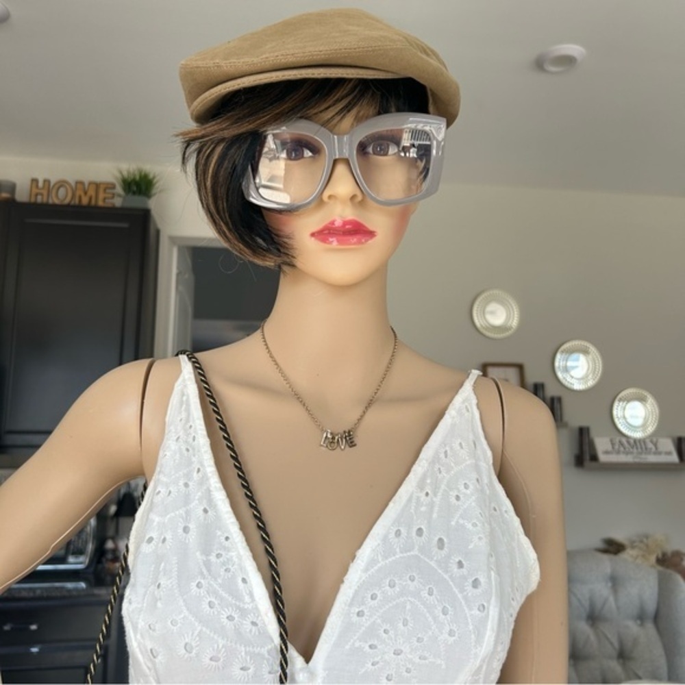 ✨NWT Stylish Gray Oversized Statement personality… - image 2